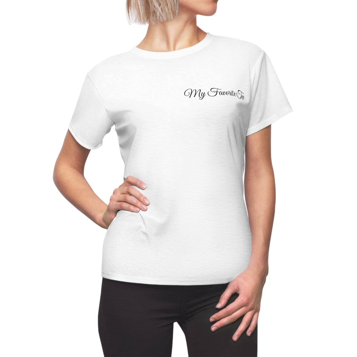 My Favorite Tee - Massage yoga tee, Women's Cut & Sew Tee, Casual Shirt, Gift for Her, Everyday Wear, Soft Cotton Tee, Summer Essential