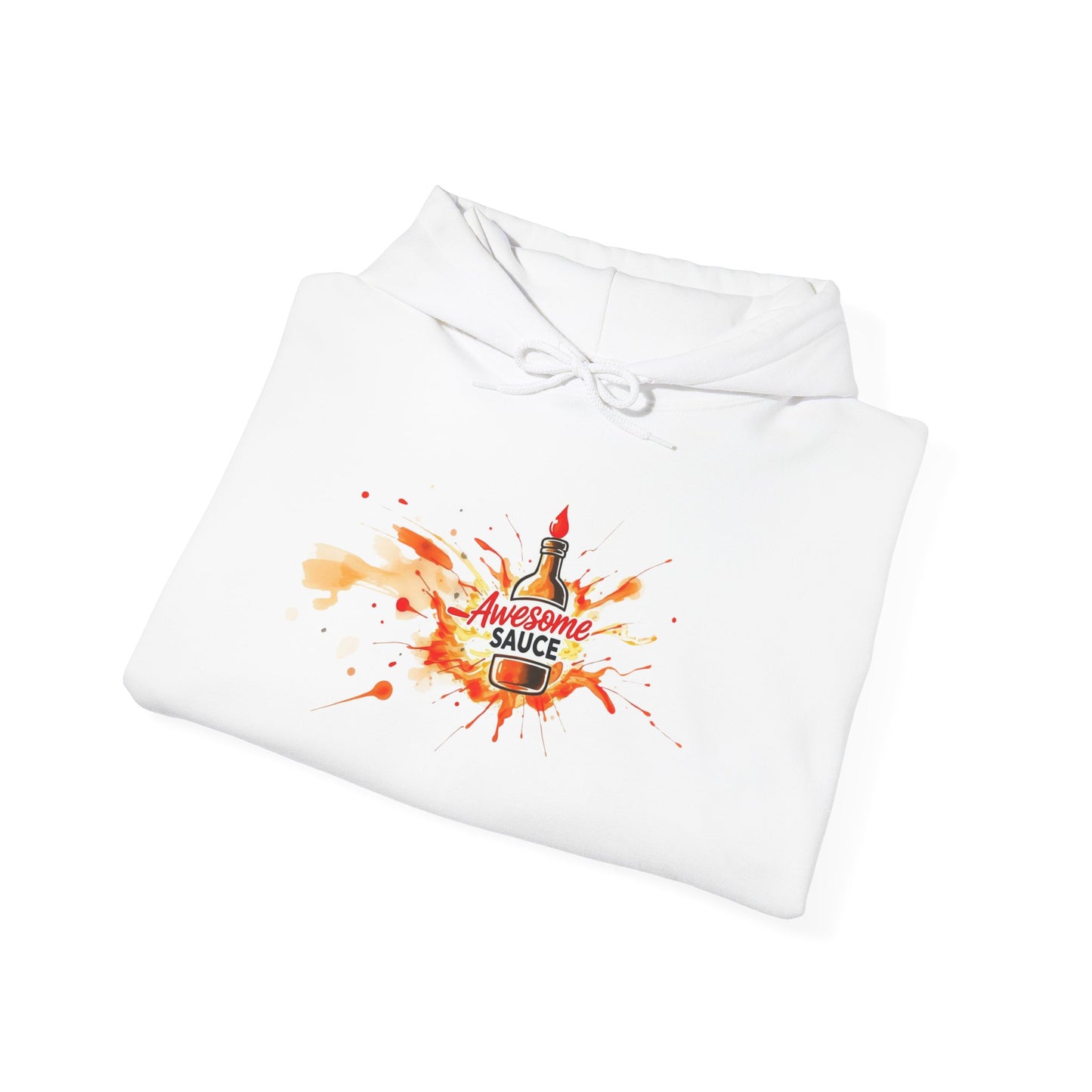 Hooded Sweatshirt - Awesome Sauce Pic - Unisex Comfort, Trendy Gift for Creative Souls, Perfect for Everyday Wear, Cool Casual