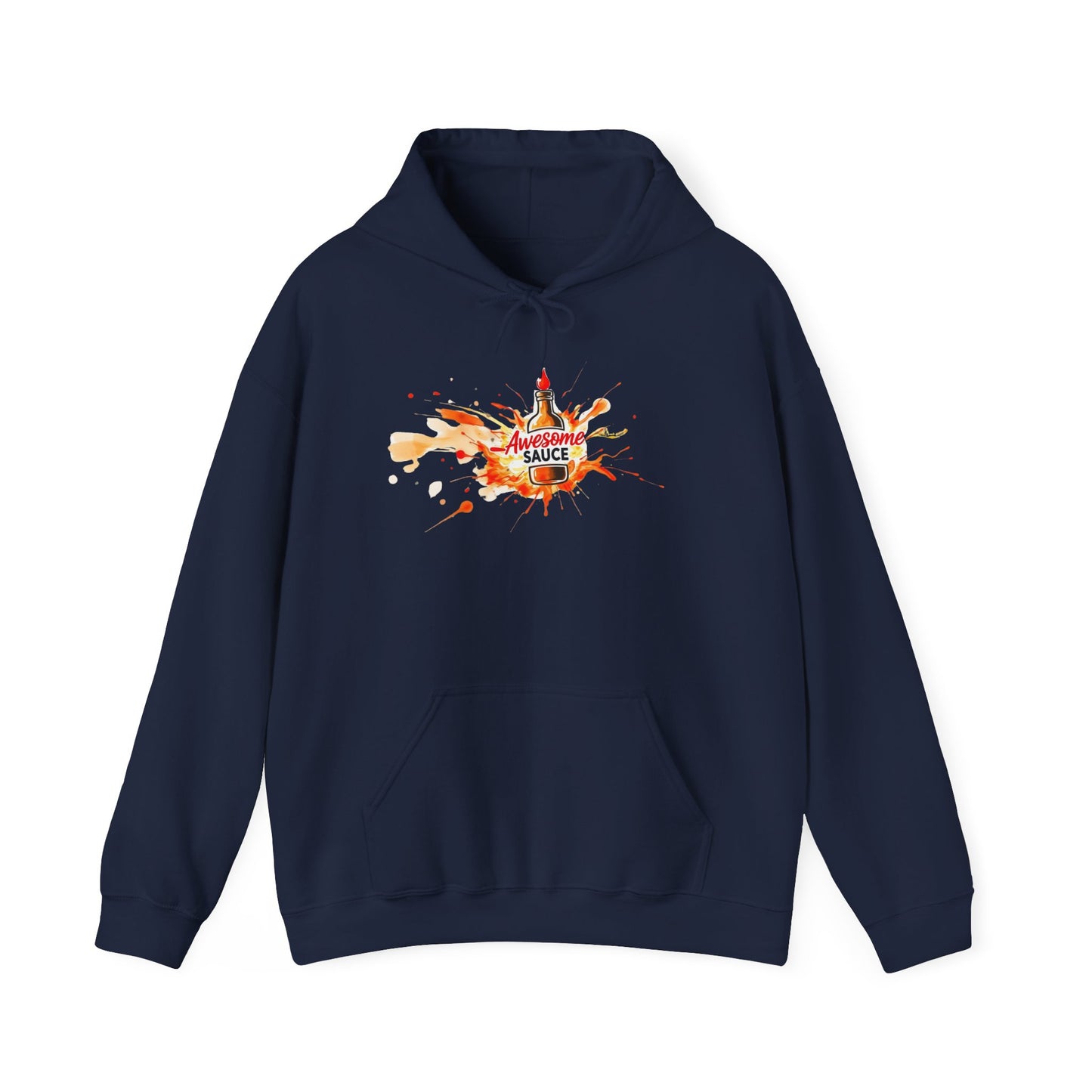 Hooded Sweatshirt - Awesome Sauce Pic - Unisex Comfort, Trendy Gift for Creative Souls, Perfect for Everyday Wear, Cool Casual
