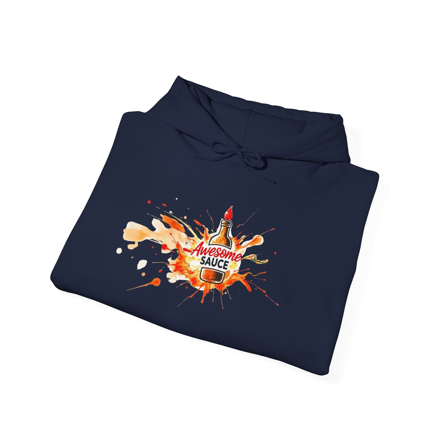 Hooded Sweatshirt - Awesome Sauce Pic - Unisex Comfort, Trendy Gift for Creative Souls, Perfect for Everyday Wear, Cool Casual