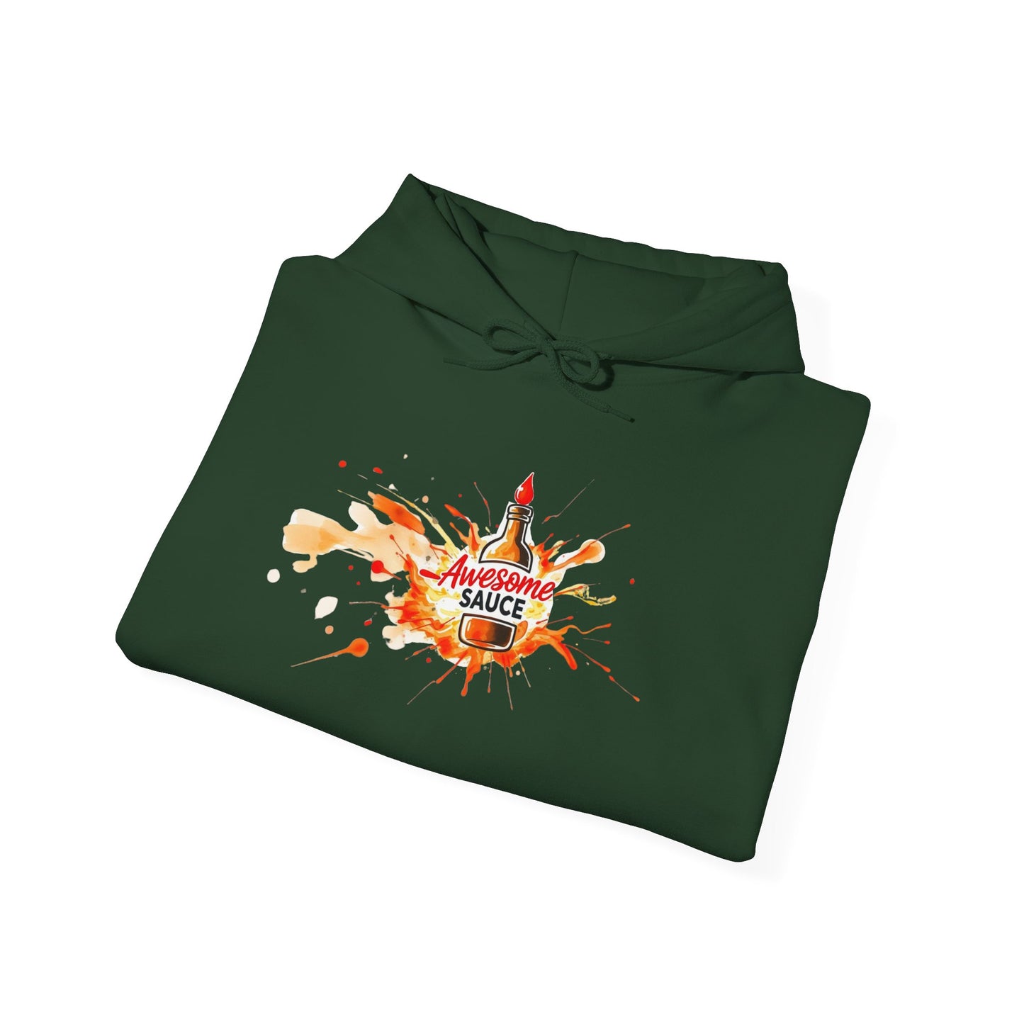 Hooded Sweatshirt - Awesome Sauce Pic - Unisex Comfort, Trendy Gift for Creative Souls, Perfect for Everyday Wear, Cool Casual