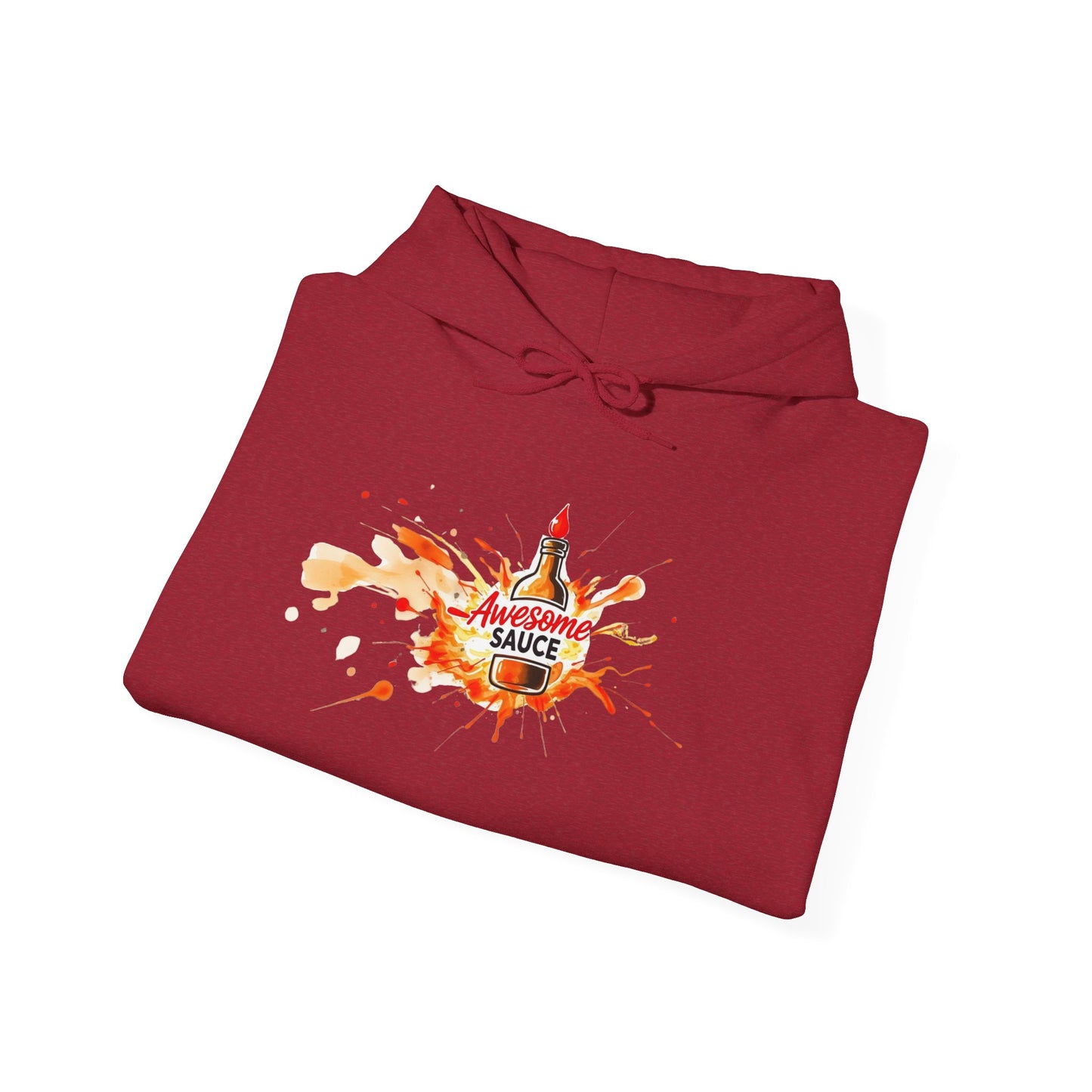Hooded Sweatshirt - Awesome Sauce Pic - Unisex Comfort, Trendy Gift for Creative Souls, Perfect for Everyday Wear, Cool Casual