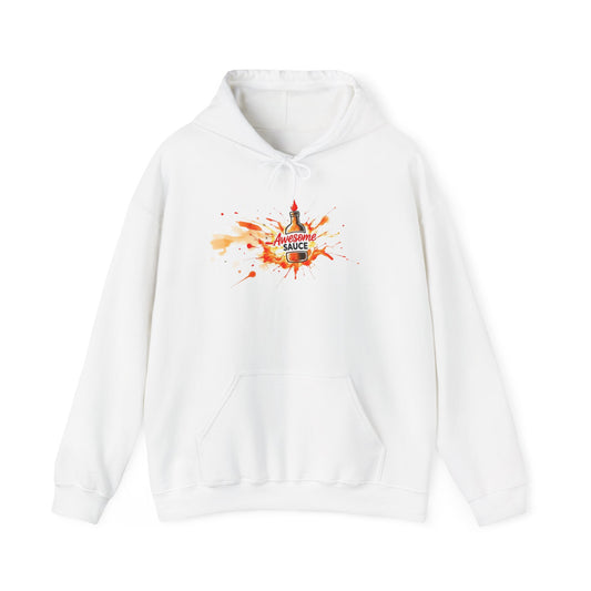 Hooded Sweatshirt - Awesome Sauce Pic - Unisex Comfort, Trendy Gift for Creative Souls, Perfect for Everyday Wear, Cool Casual