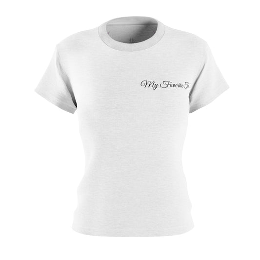 My Favorite Tee - Massage yoga tee, Women's Cut & Sew Tee, Casual Shirt, Gift for Her, Everyday Wear, Soft Cotton Tee, Summer Essential