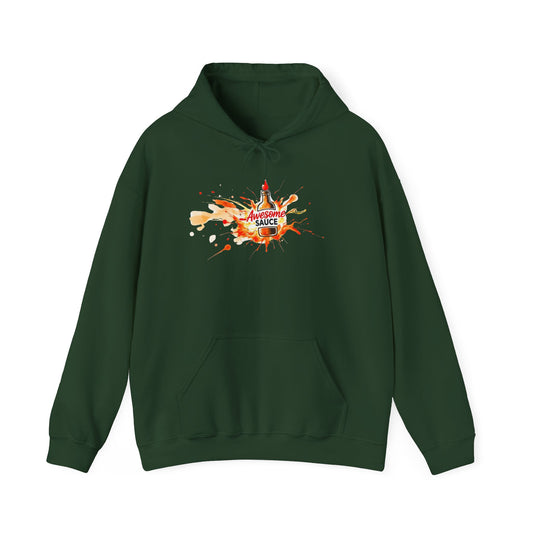 Hooded Sweatshirt - Awesome Sauce Pic - Unisex Comfort, Trendy Gift for Creative Souls, Perfect for Everyday Wear, Cool Casual
